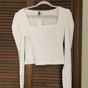 White Fancy Blouse